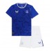 Camiseta Everton Ashley Young #18 Primera Equipación Replica 2024-25 para niños mangas cortas (+ Pantalones cortos)